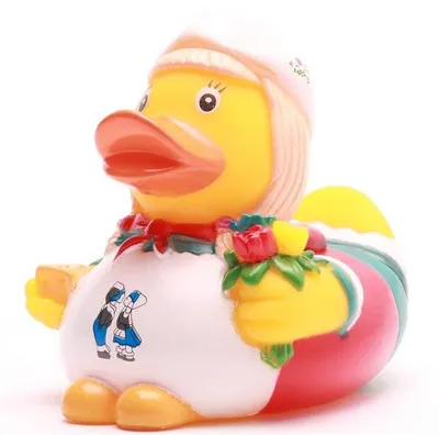 Produktbild von Badeente Dutch Flower Girl Vinyl 8,5 cm