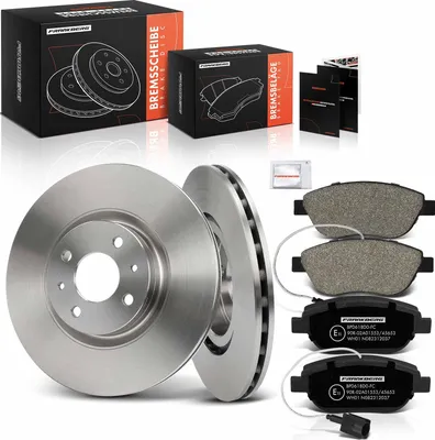 Immagine prodotto di Frankberg 2x dischi freno 4x pastiglie freno asse anteriore per Fiat Bravo II Idea Linea Stilo Multi Wagon Lancia Delta III