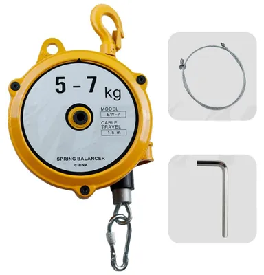 Obrázek produktu pro Federbalancer, nosnost 5-7 kg, délka kabelu 1,5 m, nosnost 5-7 kg