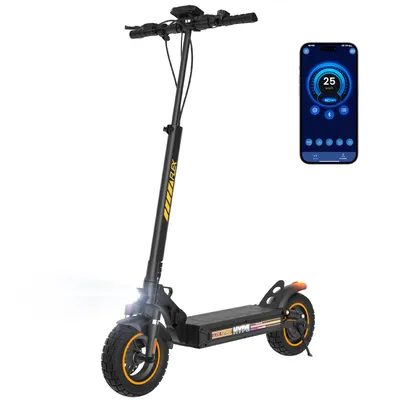 Image de Trottinette électrique W9Air, 48V 9Ah, autonomie supérieure à 35 km, pneus 10 pouces, compatible avec l'application Voltix