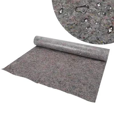 Image de TolleTour 2 pièces de non-tissé pour peintre 1x50m non-tissé de protection non-tissé de couverture poids 220g/㎡ feuille PE
