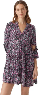 Produktbild von Vero Moda Easy Joy Langarmkleid Lila XL Frau Lila XL