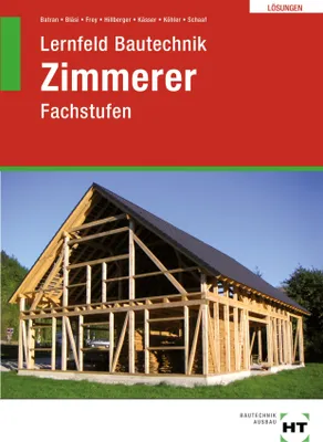 Produktbild von Lösungen Lernfeld Bautechnik Zimmerer