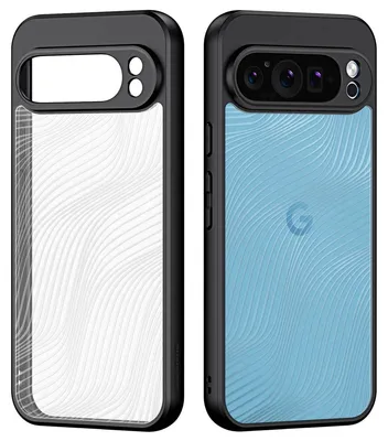 Obrázek produktu pro Pouzdro na mobilní telefon pro Google Pixel 9 Pro XL, Dux Ducis Aimo, černé a průhledné
