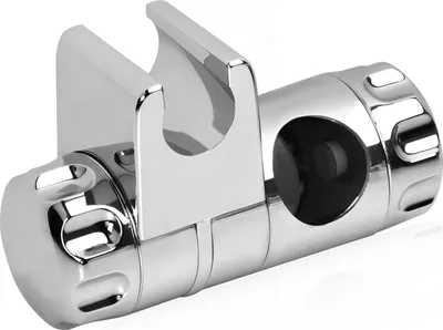 Produktbild von Verstellbare Duschkopfhalterung - Handbrause Zubehör - 1 Stück - Verchromt - ABS