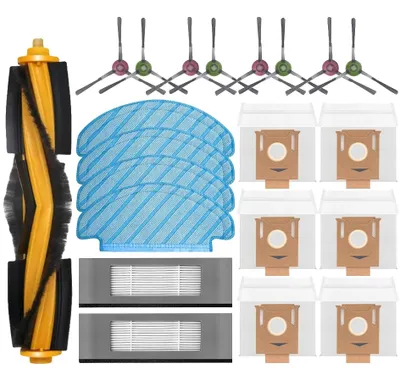 Image de Filtres pour aspirateur, compatibles avec les modèles ECOVACS, installation facile, lot de 21