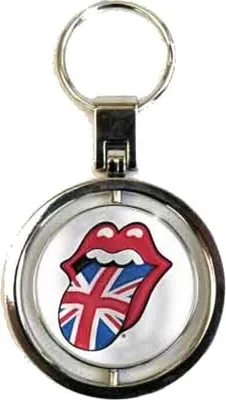 Zdjęcie produktu dla The Rolling Stones UK & US Tongues Brelok do kluczy