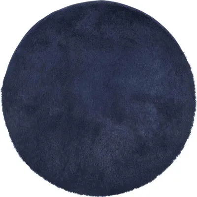 Immagine prodotto di Tappeto Shaggy a Pelo Lungo NAVARRA Blu Marino 160x160 cm