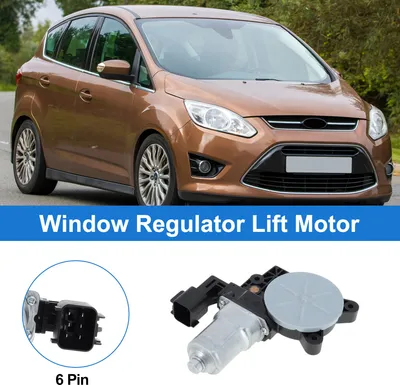 Image de Moteur De Lève-Vitre Électrique Avant Gauche Pour Ford C-Max 2013-2018 Avant Droit No.Wlm273/6Cp114A389H1A 6 Broches Moteur De Lève-Vitre Pour Vitre De Voiture