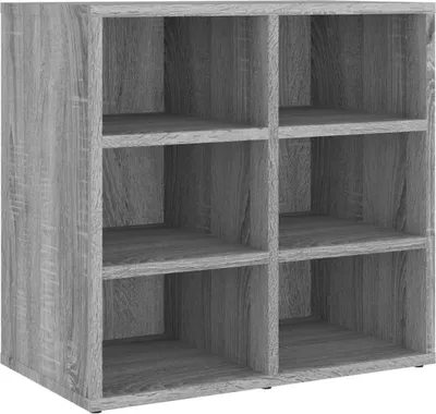 Produktbild von vidaXL Schuhregal Grau Sonoma 52,5x30x50 cm