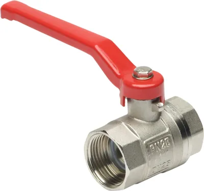 Produktbild von Meister Kugelhahn 30,93 mm (1 Zoll) IG Mit langem Stahlhebel & vollem Durchgang