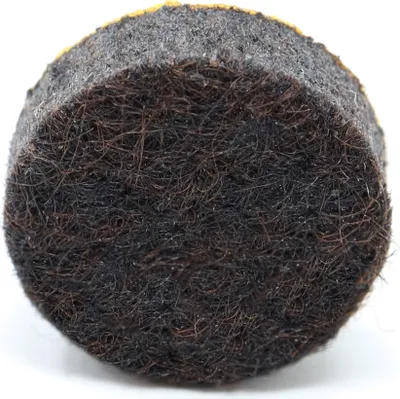 Produktbild von Adsamm® | 100 x Filzgleiter | Ø 14 mm | Braun | rund | 5.5 mm starke selbstklebende Möbelgleiter in  von Adsamm®