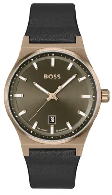 Image de Zegarek męski BOSS 1514080 zielony klasyczny