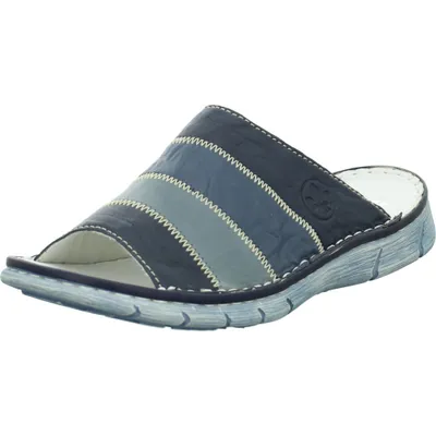 Produktbild von Rieker Pantolette Blau Glattleder Größe: 36 Normal