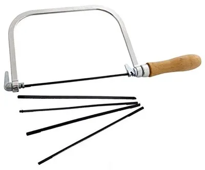 Produktbild von Sägen - Verstellbare Juwelierssäge - 300 mm U-förmige Handwerkzeug - ZWQ-PT-HA8495