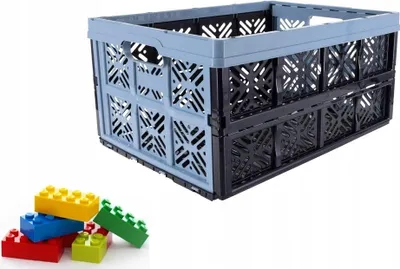 Produktbild von keeeper 10224680, Aufbewahrungsbox, Blau, Rechteckig, Einfarbig, 32 l, 480 mm