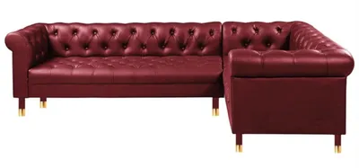 Produktbild von Wohnlandschaft Ecksofa Sofa Couch Eckgarnitur Sofas Couchen Chesterfield Möbel