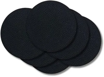 Produktbild von Cookinglife Untersetzer -  - Schwarz - ø 10 cm - 6 Stück
