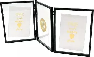 Image de Cadre pliant pour 3 photos 15x10cm