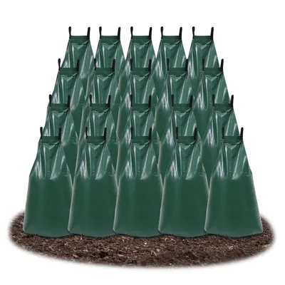 Immagine prodotto di TolleTour 20 sacchi per l'irrigazione degli alberi - Sacchi da irrigazione da 75 litri - Sacchi per alberi - Irrigazione - Verde - Irrigazione degli alberi - Alberi