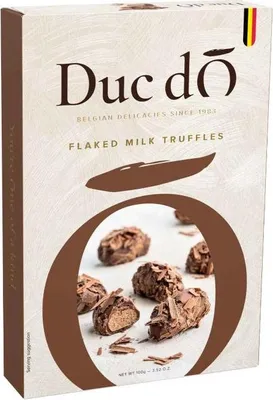 Produktbild von Duc d'O Borkentrüffel Vollmilch, 1er Pack (1 x 100 g)