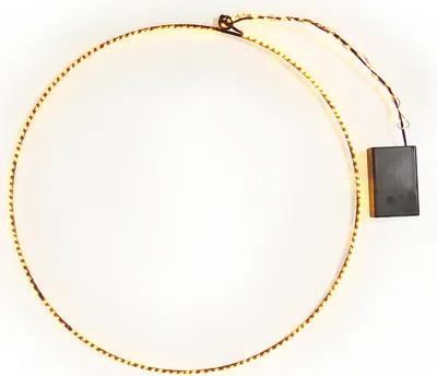 Produktbild von VBS LED Metallring Kreis 37 cm Dekoring Lichtring Beleuchtung Wanddeko