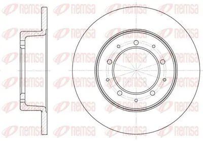 Produktbild von 2x REMSA Bremsscheibe 6333.00 hinten für LAND ROVER Defender SUV (L316) 290mm
