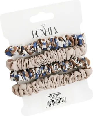 Immagine prodotto di Carla Set di elastici per capelli da donna Bazne di diversi colori Taglia unica