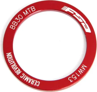 Image de Rondelle FSA pour boîtier de pédalier BB30 VTT, 2,5 mm - jeu de roulement précis