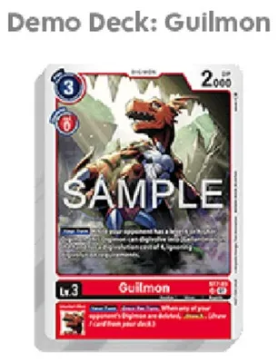Zdjęcie produktu dla Digimon Demo Deck: Guilmon