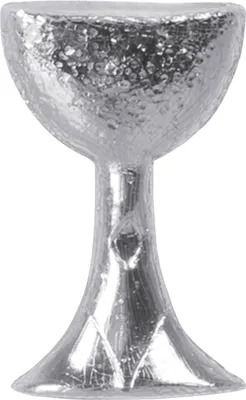 Produktbild von KNORR PRANDELL 218306284 Wachskelch 38 x 24 mm silberfarben