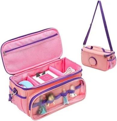 Immagine prodotto di Borsa portaoggetti per Toniebox e Tijgerbox - Rosa