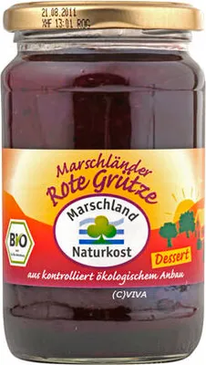 Produktbild von Marschland Rote Grütze Fruchtdessert  370g