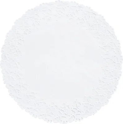 Produktbild von 2000x DUNI Tortenspitzen rund Ø 25 cm Weiß