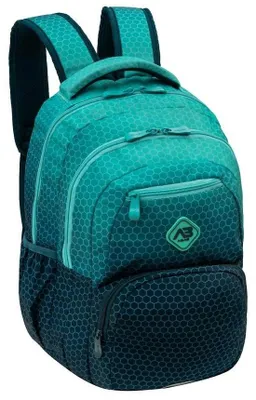 Zdjęcie produktu dla Plecak szkolny Hexagon Lagoon Ombre ASTRA 44 x 32 x 19 cm