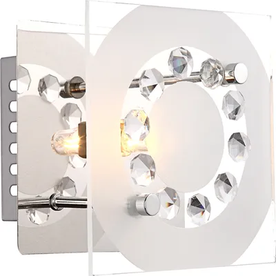 Produktbild von Globo Dianne Wandleuchte Chrom, 1xG9; 48690