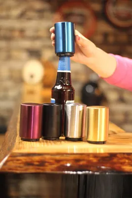 Produktbild von Flaschenöffner, lila, einzigartiges Design, Barzubehör, für Partys