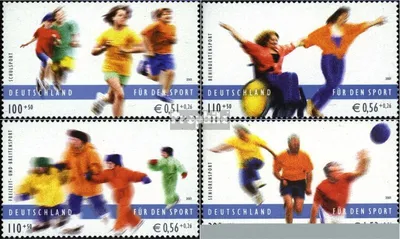 Produktbild von Briefmarken BRD (BR.Deutschland) 2001 Mi 2165-2168 (kompl.Ausg.) Ersttagsblatt Sporthilfe
