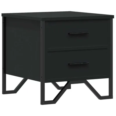 Produktbild von Nachttisch Schwarz 40x41x40 cm Holzwerkstoff