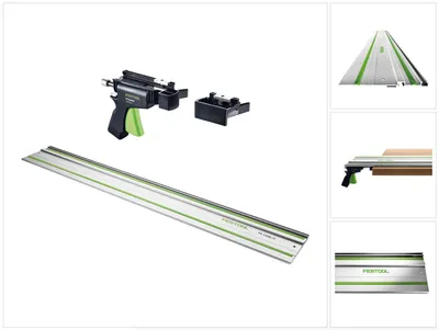 Zdjęcie produktu dla Zestaw szybkozłączek do szyn prowadzących Festool FS 1400/2 ( 491498 ) + FS-RAPID/R ( 489790 )