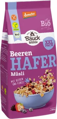 Produktbild von Bauckhof - Hafer Müsli Beeren XXL - 900g