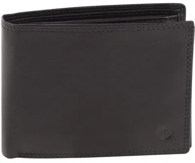 Produktbild von schlichte Querformat Geldbörse in weichem Nappa Leder doppel Naht mit RFID Schutz