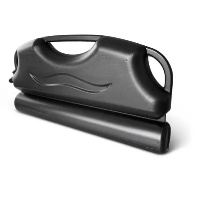 A black product on a white background.