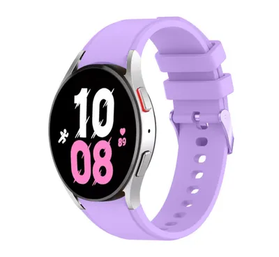 Produktbild von Strap-it Samsung Galaxy Watch 5 - 44mm Armband Silikon (Lila)