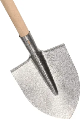 Produktbild von KOTARBAU® Robuste Spatenschaufel 300 x 225 mm Gärtnerspaten für 38 mm Stieldurchmesser Stahlschaufel zum Pflanzen MIT STIEL