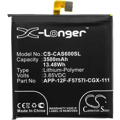 Obrázek produktu pro Baterie pro CAT S60 (ekv. APP-12F-F5757I-CGX-111), 3500mAh