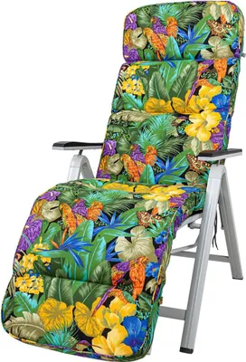 Produktbild von Auflage Relaxliege Kreta 8194 Papagei 175x50x9 cm KETTtex