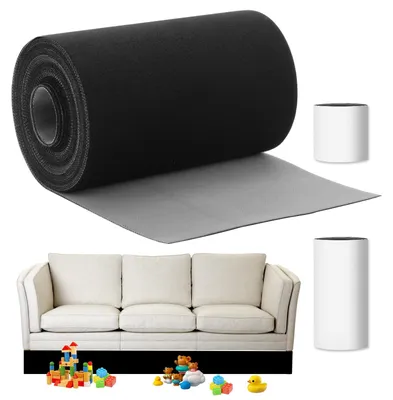 Image de Barrière de protection pour canapé - Empêche les jouets et les animaux de compagnie d'entrer sous le canapé
