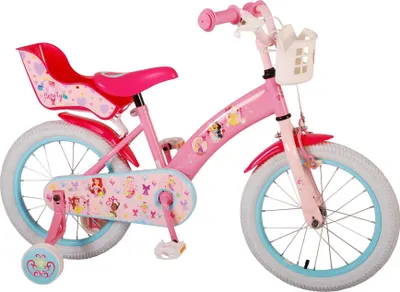 Produktbild von Kinderfahrrad Disney Princess - Mädchen - 16 Zoll - Rosa