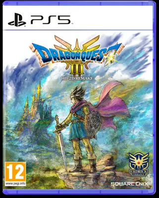 Produktbild von Square Enix Dragon Quest III HD-2D Remake, PlayStation 5, E10+ (Jeder über 10 Jahre), Physische Medien
